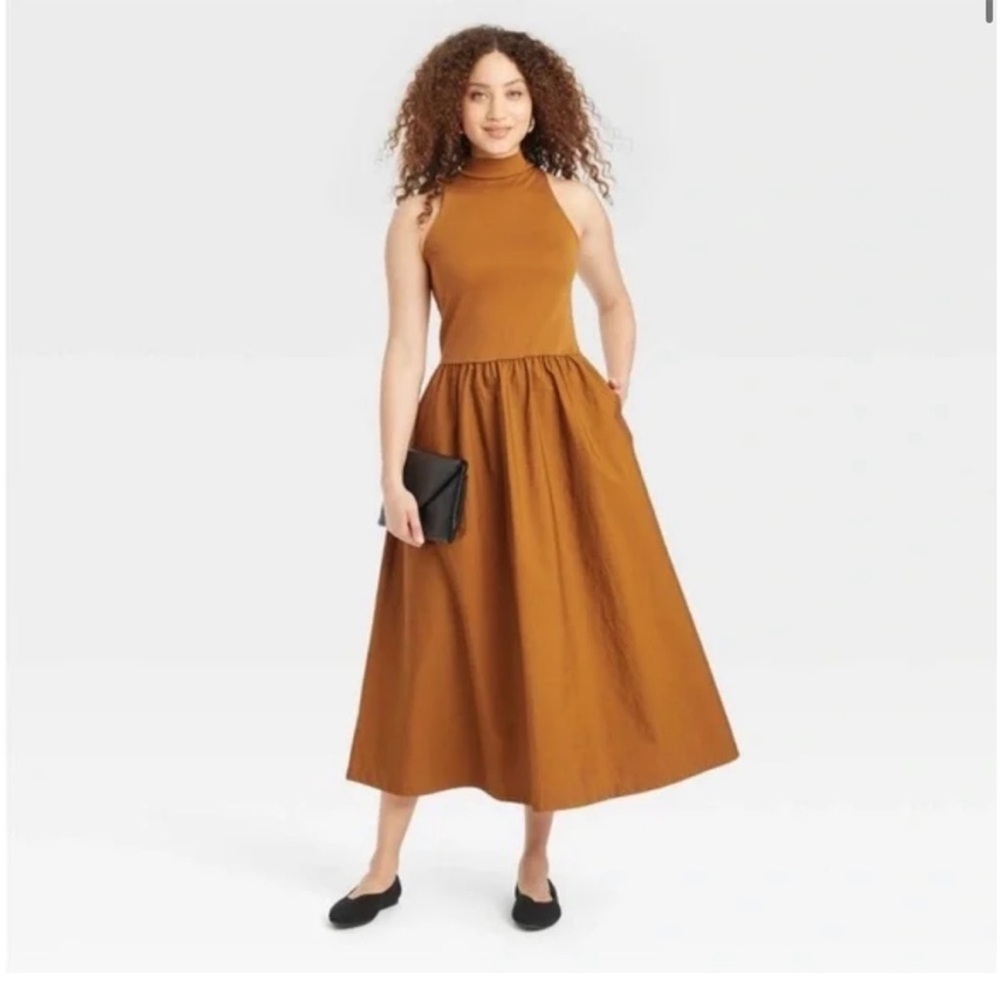 Maxi A-Line Dress from A New Day™. Lightweight cotton, sleeveless bodice.